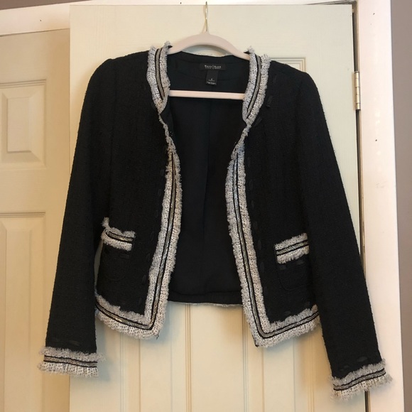 White House Black Market Jackets & Blazers - WHBM nice classic black and white blazer